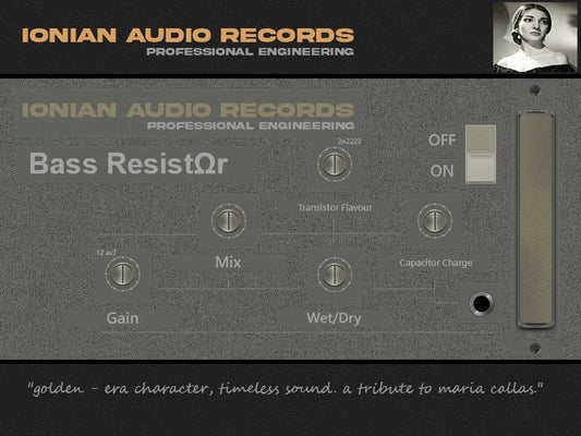 Reviving Vintage Sound "Golden-era character. Timeless sound. A tribute to Maria Callas."